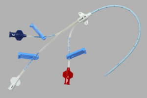 Unimpregnated CVC Set and Tray – Triple Lumen