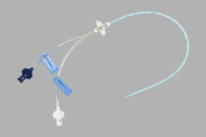 Unimpregnated CVC Set and Tray – Double Lumen