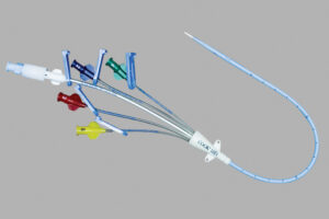 Unimpregnated CVC Set and Tray – Five Lumen